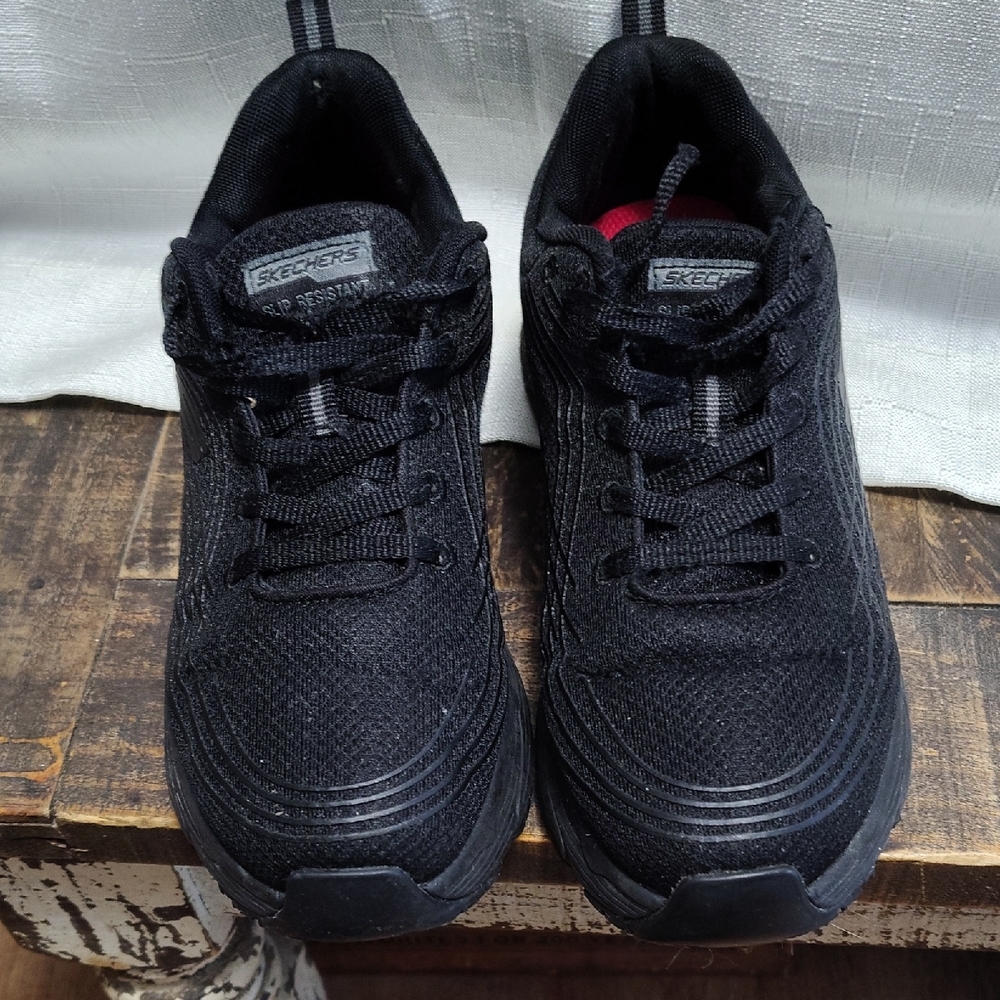 Skechers Men's Black Athletic Sneakers